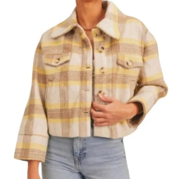 Plaid button up jacket from Lush - Picture 3 of 7